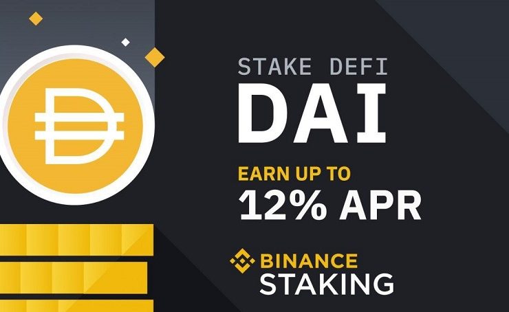 Binance lanza el DeFi Staking con el token DAI