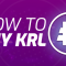 CÃ³mo comprar tokens KRL para usar los criptobots y robots Bitcoin Kryll